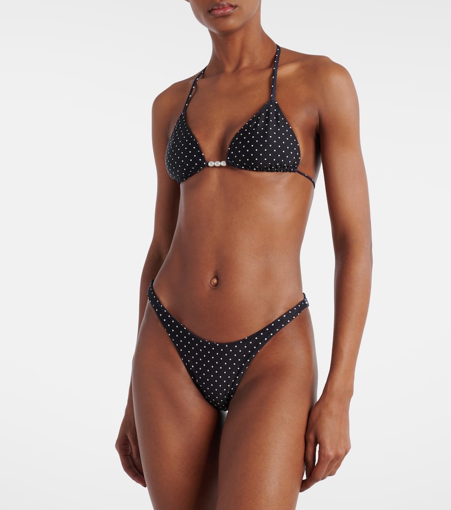 90's polka-dot bikini bottoms