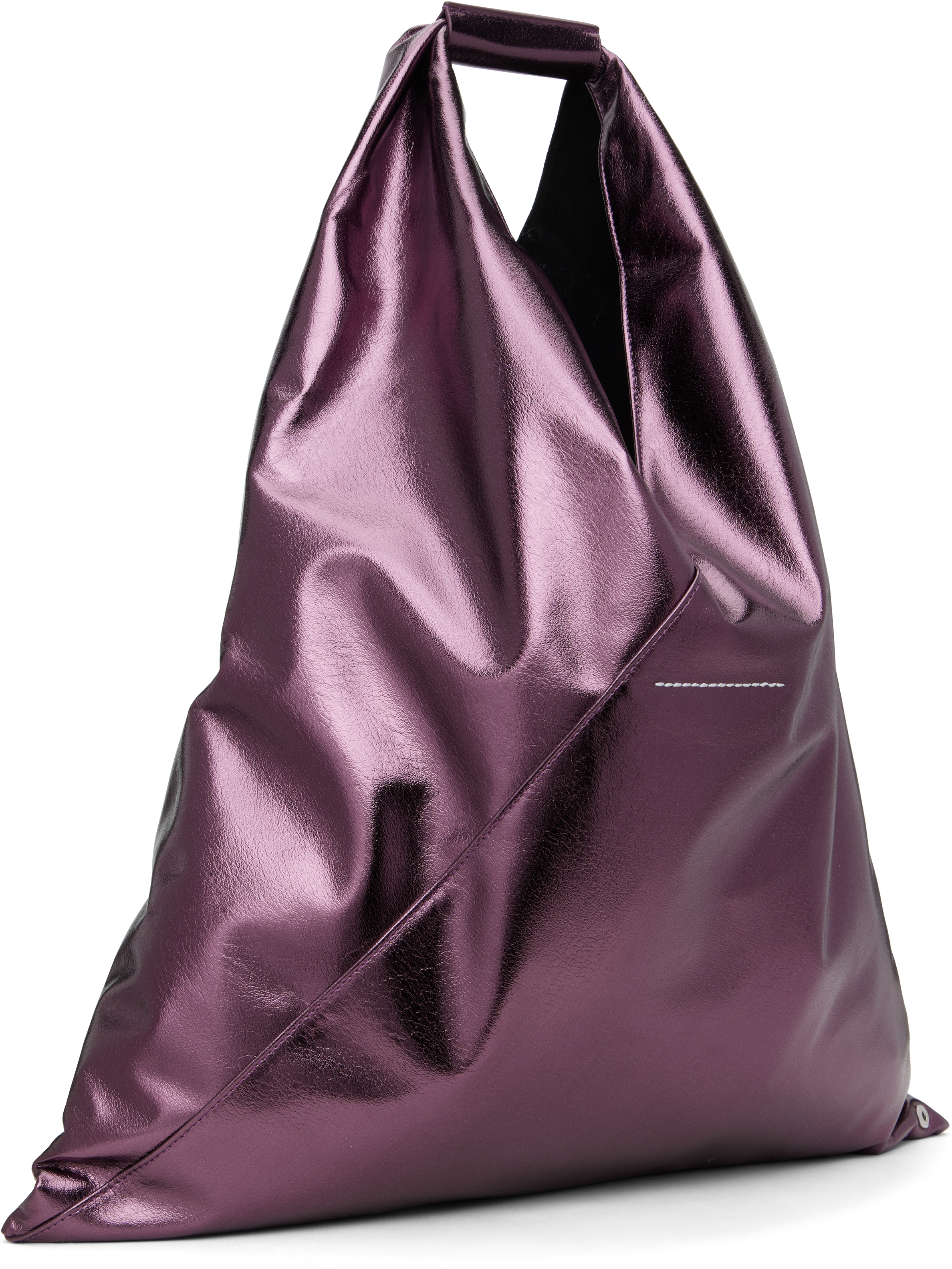 Purple Classic Triangle Tote