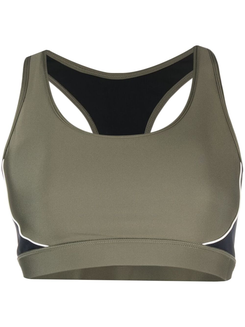 Track Georgia racerback sports bra - Green