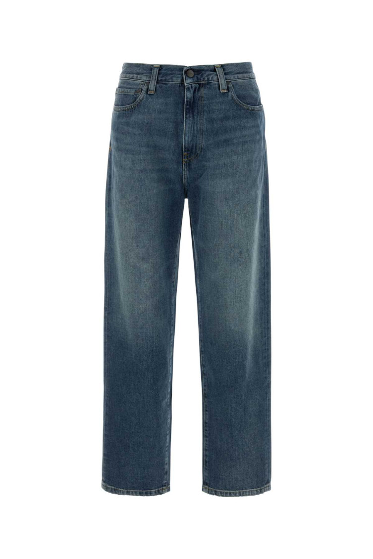 Carhartt Wip - aaron wide leg jeans faded wash