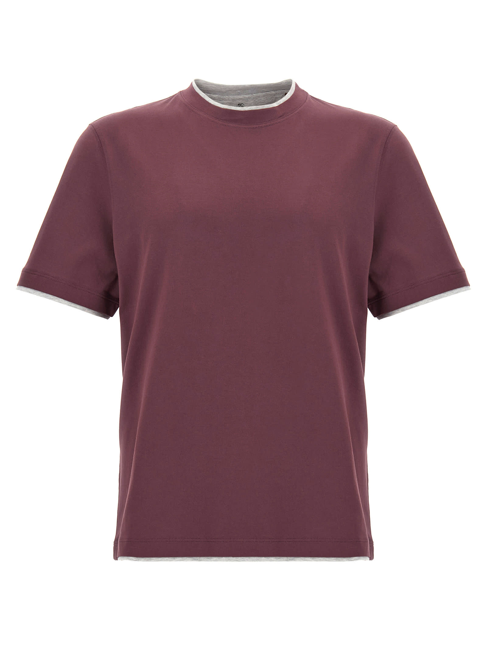 Cotton T-shirt - Purple