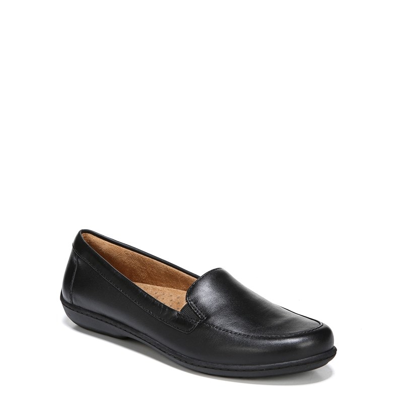 Women's Kacy Slip On Shoes (Black Leather)