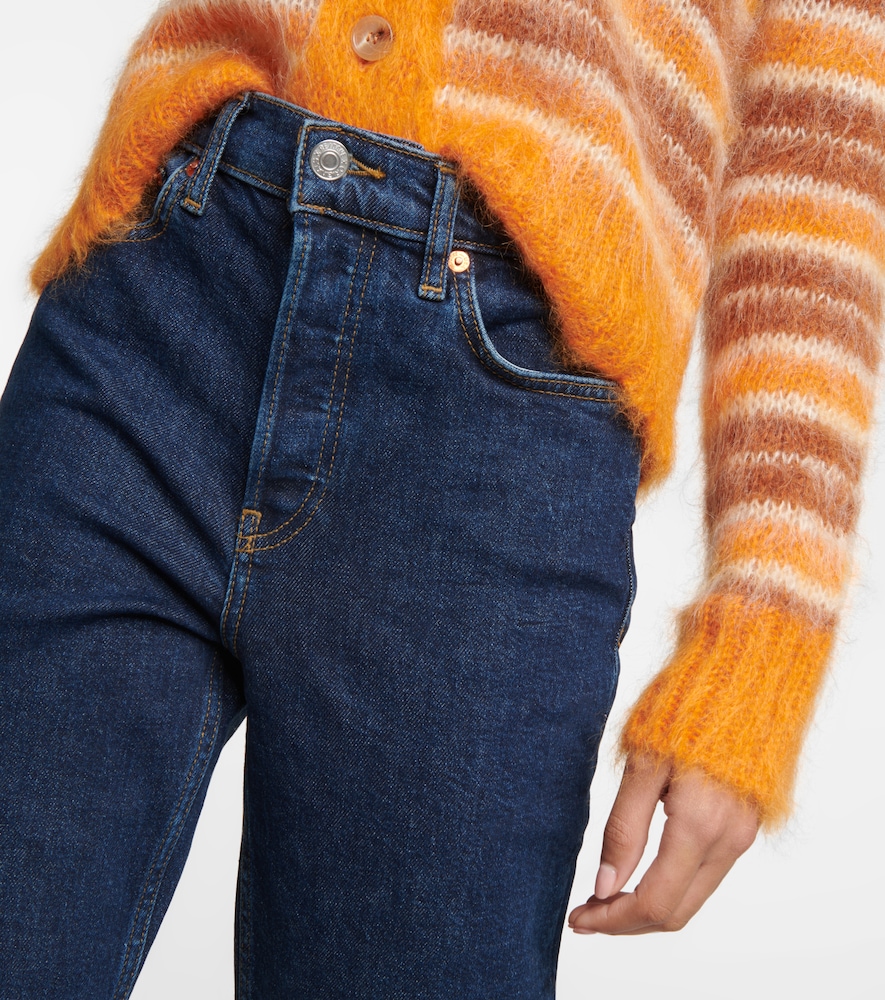 '90s high-rise cropped skinny jeans