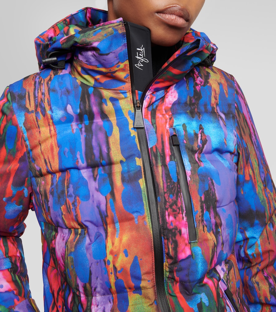 Down ski jacket