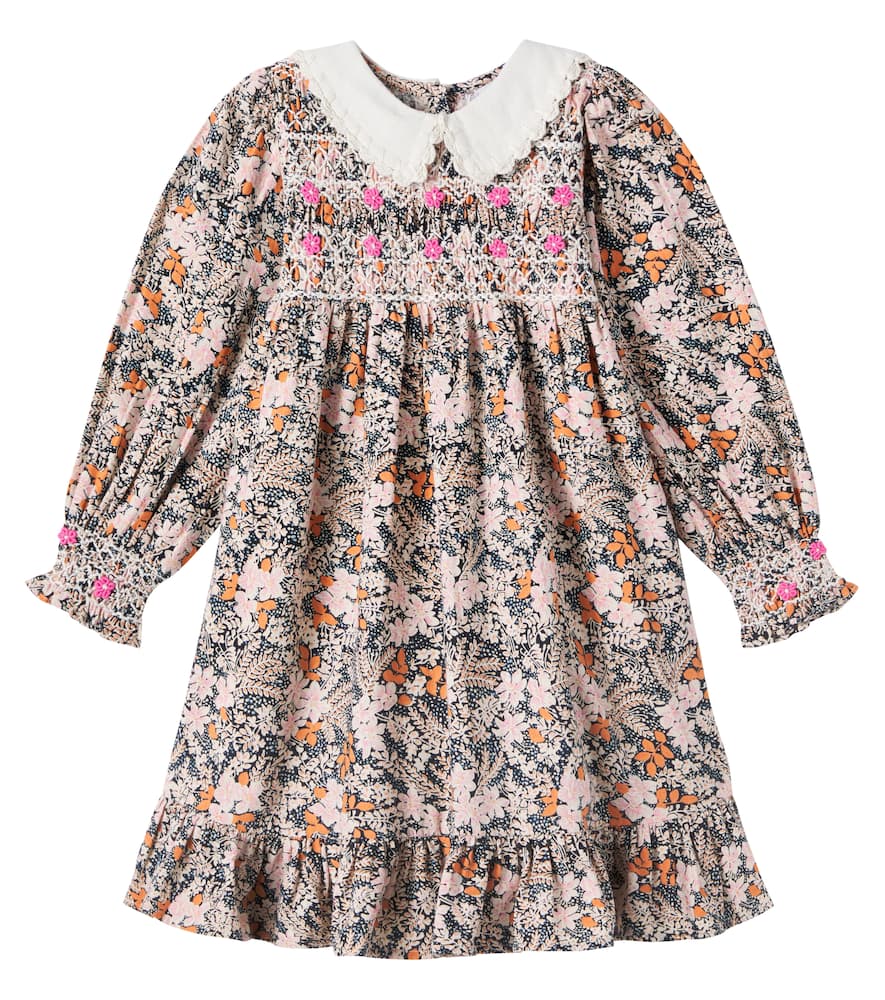 Elora embroidered cotton dress