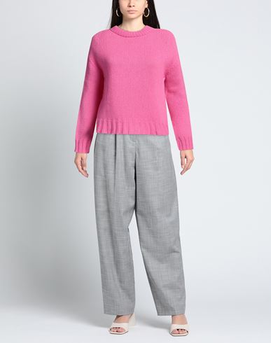 Woman Sweater Fuchsia Size L Wool, Cashmere