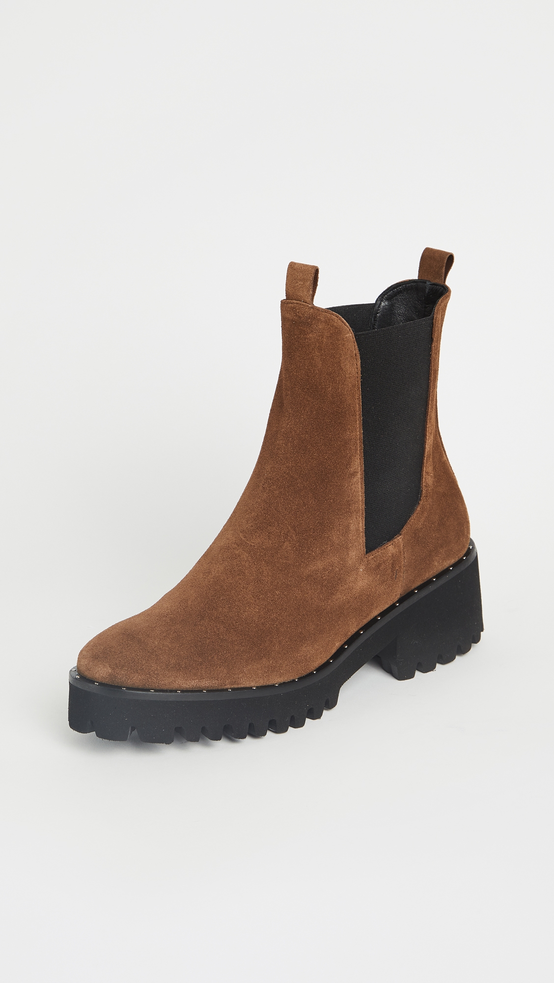 Brooke Waterproof Lug Sole Boots Brown