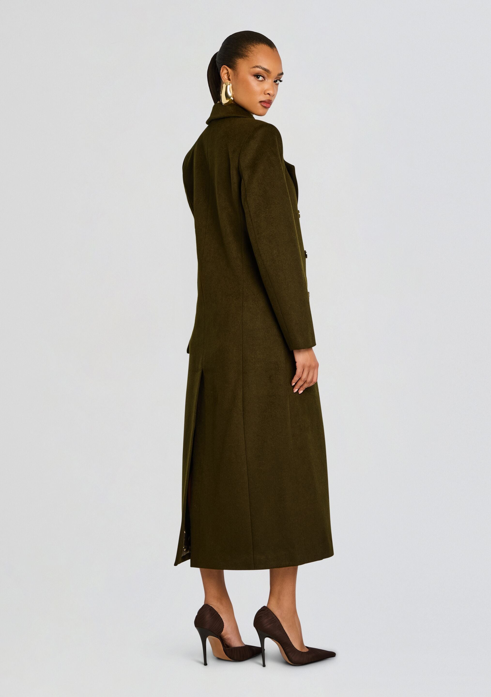 Leche Wool Coat