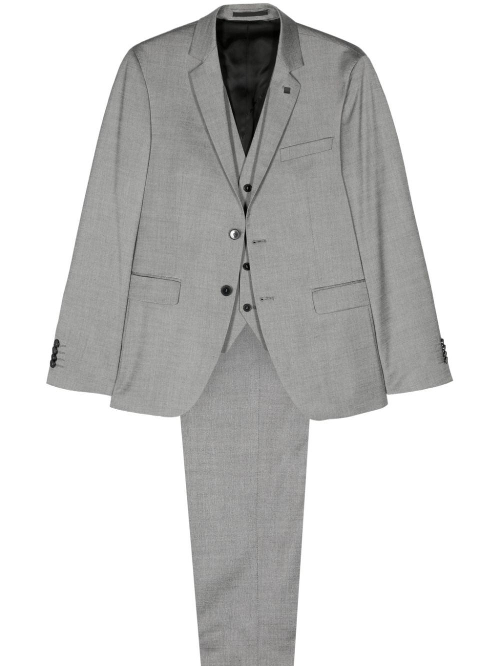 Single-breasted three-piece suit - Black