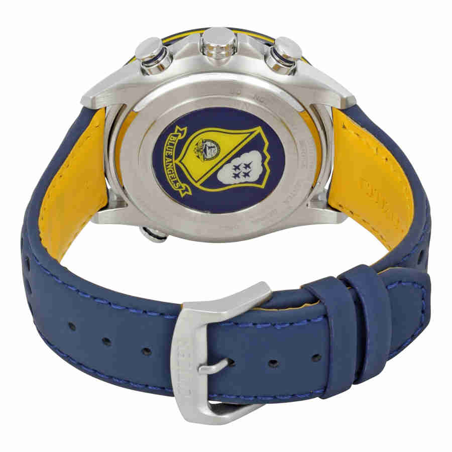 Eco Drive Blue Angels World Chronograph Mens Watch AT8020-03L