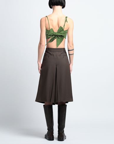 Woman Top Green Size 4 Cotton, Polyamide, Elastane
