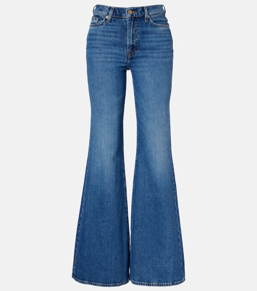 Retro Flare mid-rise flared jeans