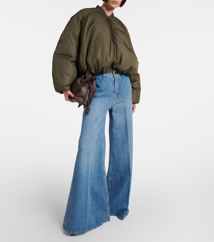 Extra Wide Leg high-rise jeans