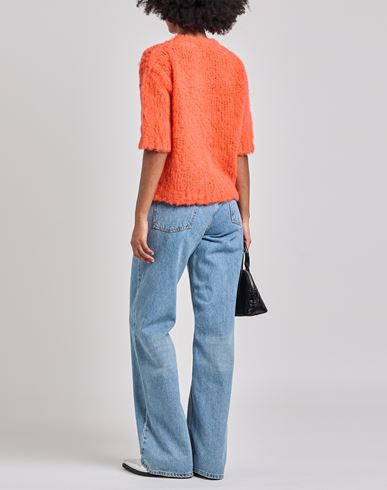 Roberto Collina Woman Sweater Coral Size L Baby alpaca wool, Wool, Nylon