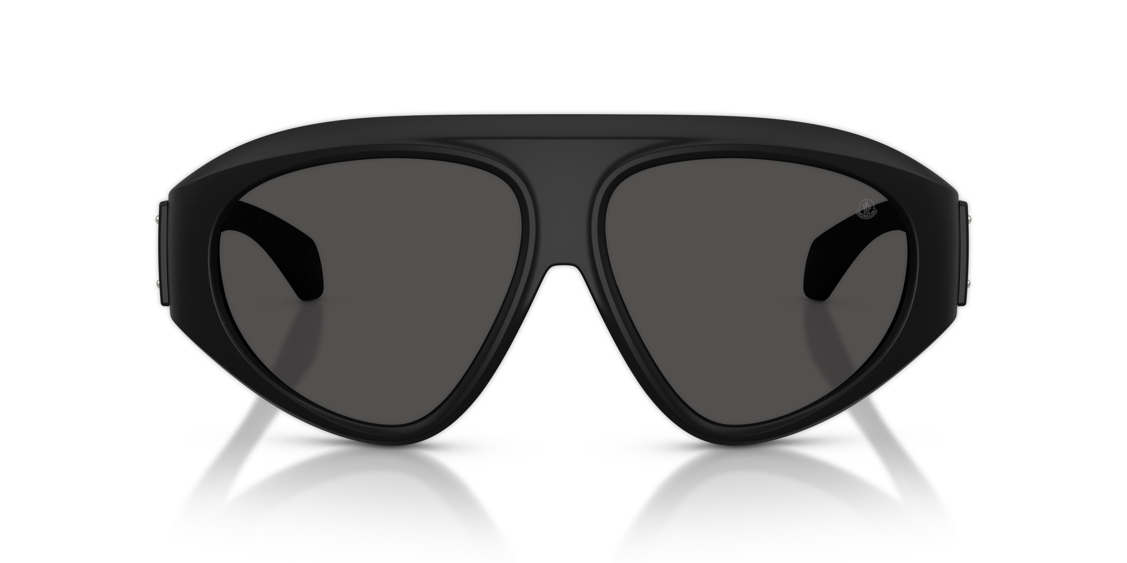 Moncler Unisex Moncler ME8014U ZYRA 500687 Gafas de sol Inyectado Negro Gris Piloto Norma