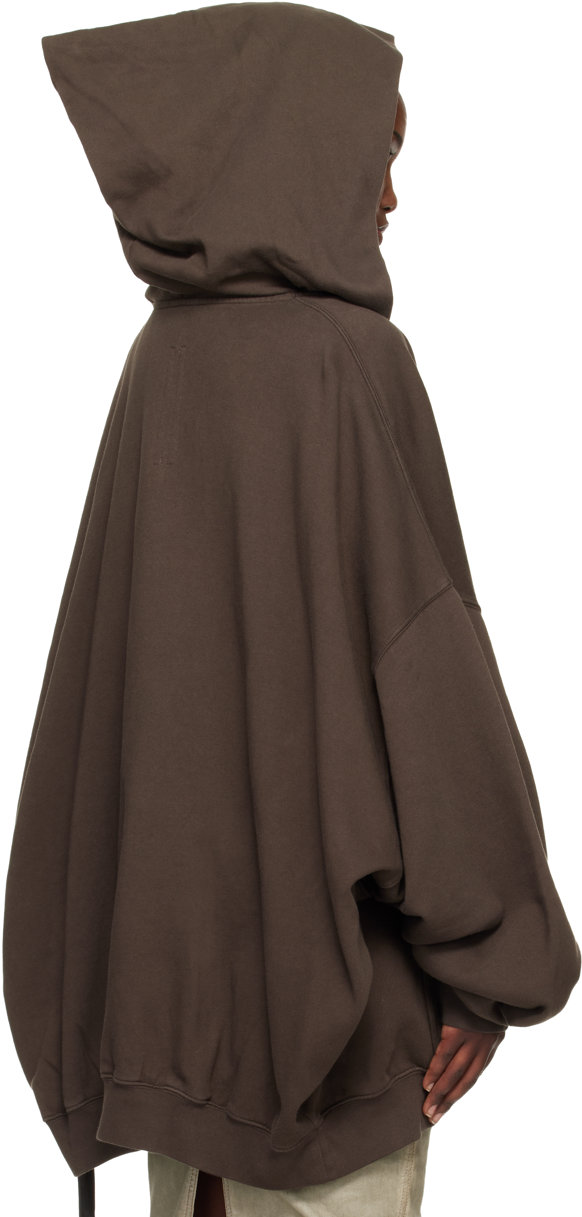 Gray Temple Mountain Hun Hoodie
