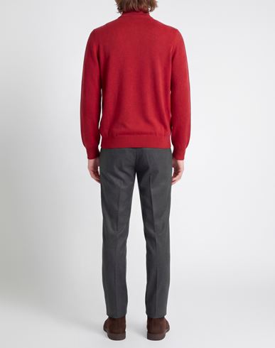 Man Turtleneck Red Size 40 Cashmere