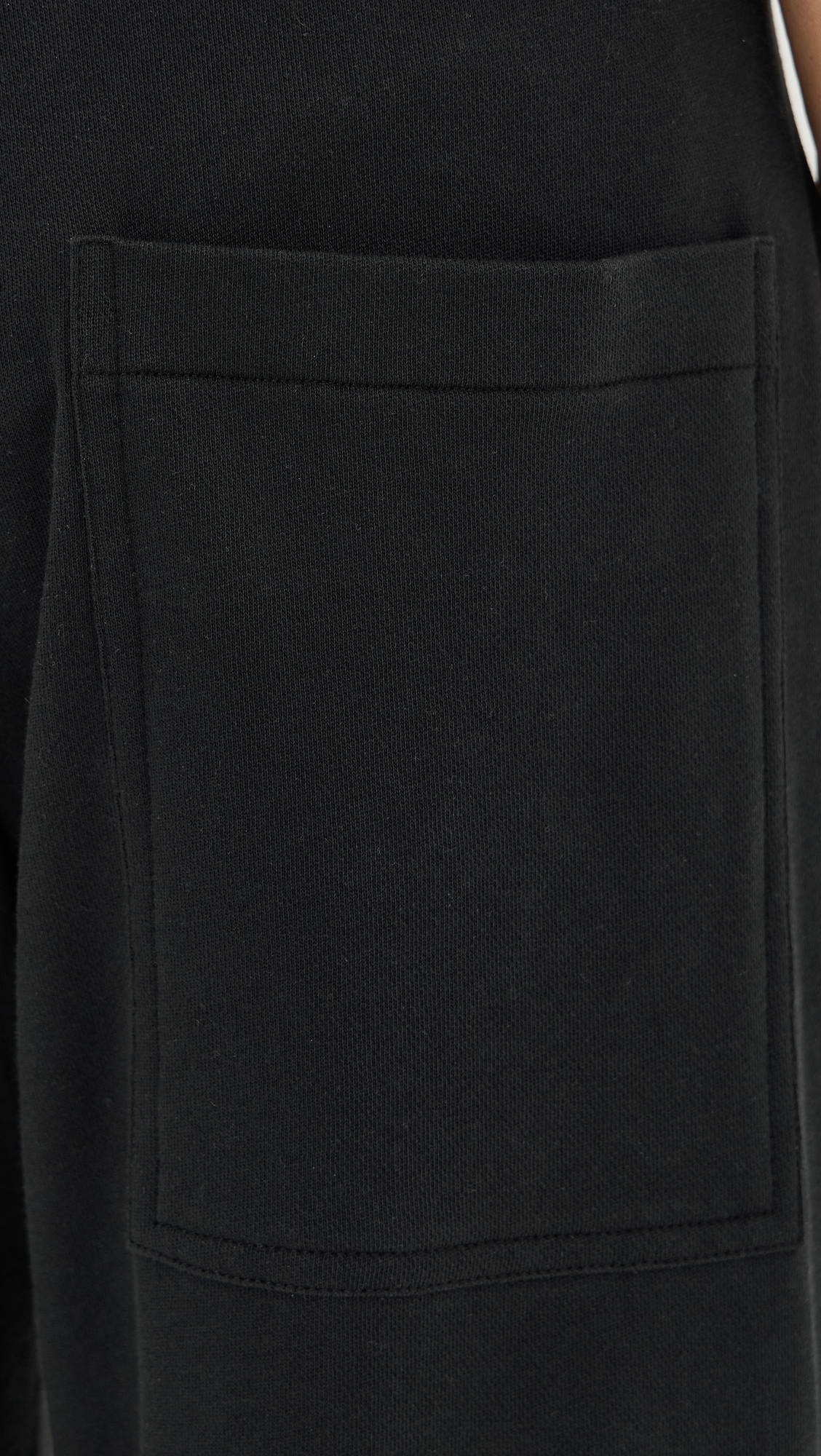 Petite Lightweight Sweatshirting Winslow Pants Black