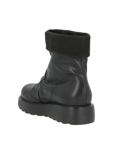 Woman Ankle boots Black Size 4 Synthetic material