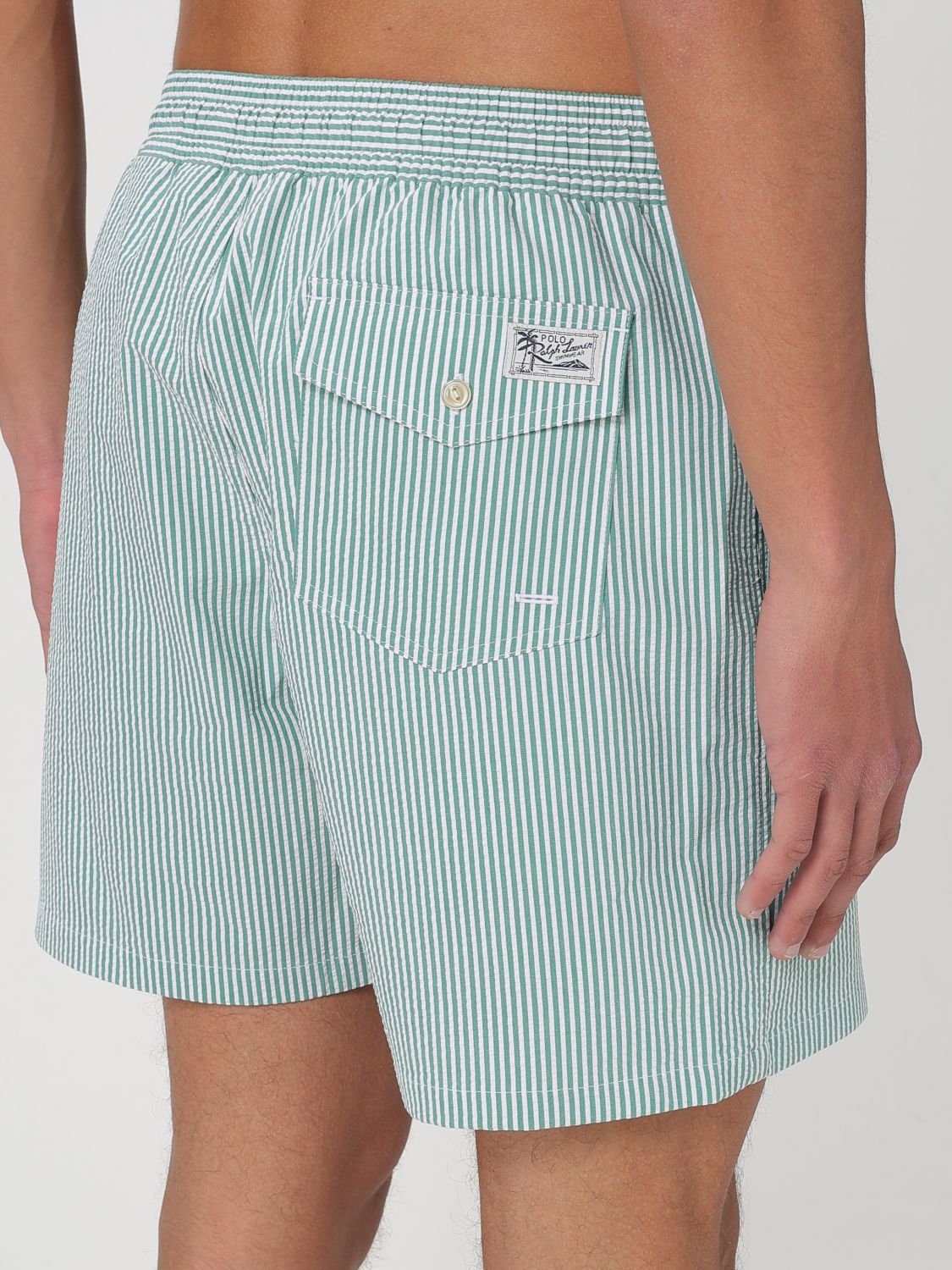Swimsuit POLO RALPH LAUREN Men color Green