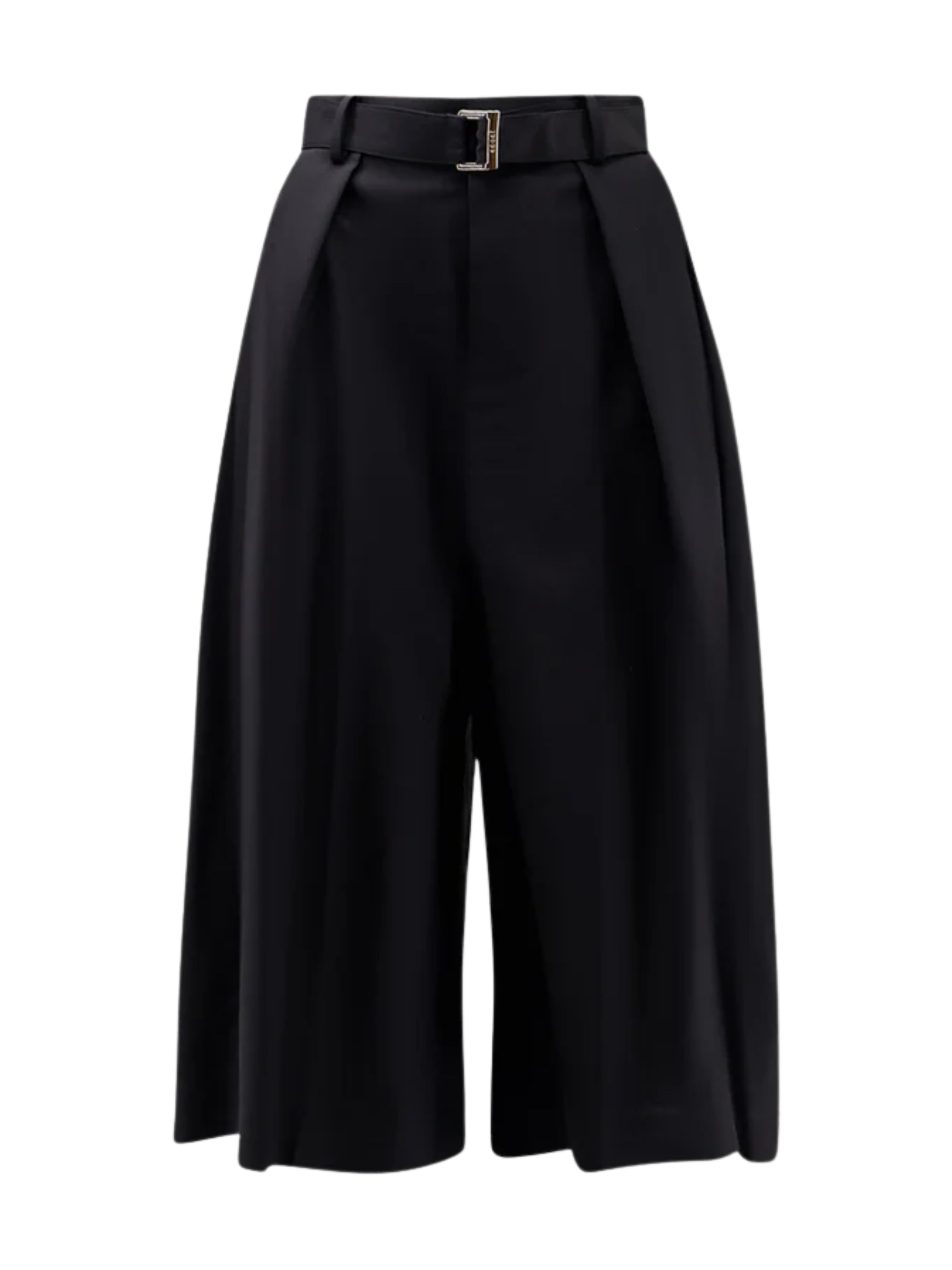Women's Wool Blend Bermuda Shorts