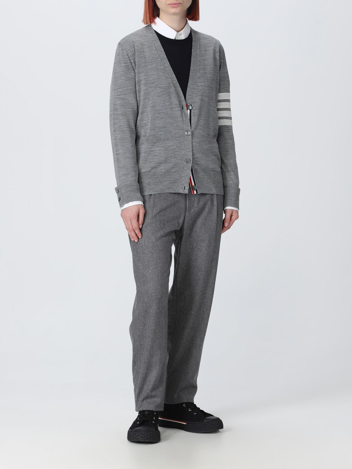 Cardigan Woman color Grey