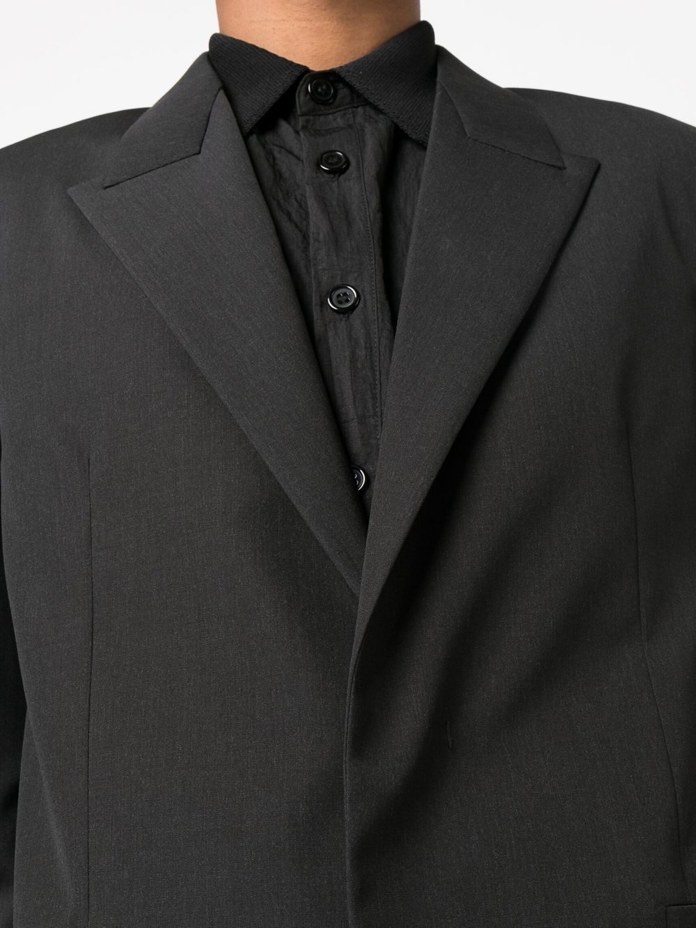 - Single-breasted Wool Jacket