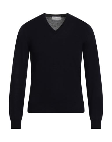 Man Sweater Midnight blue Size 36 Virgin Wool