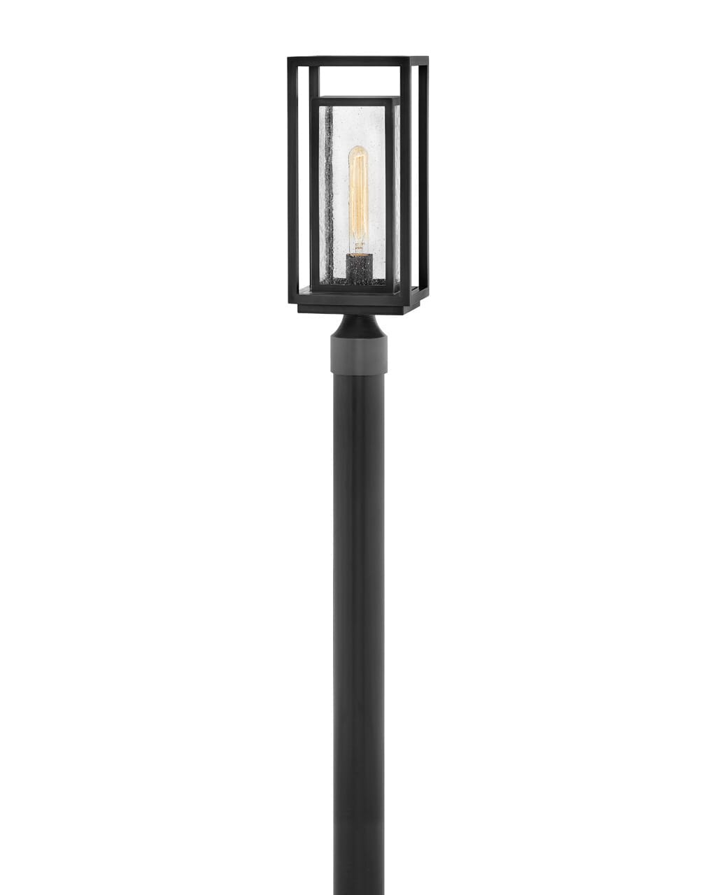 Black LED Post Top or Pier Mount from the Republic Collection