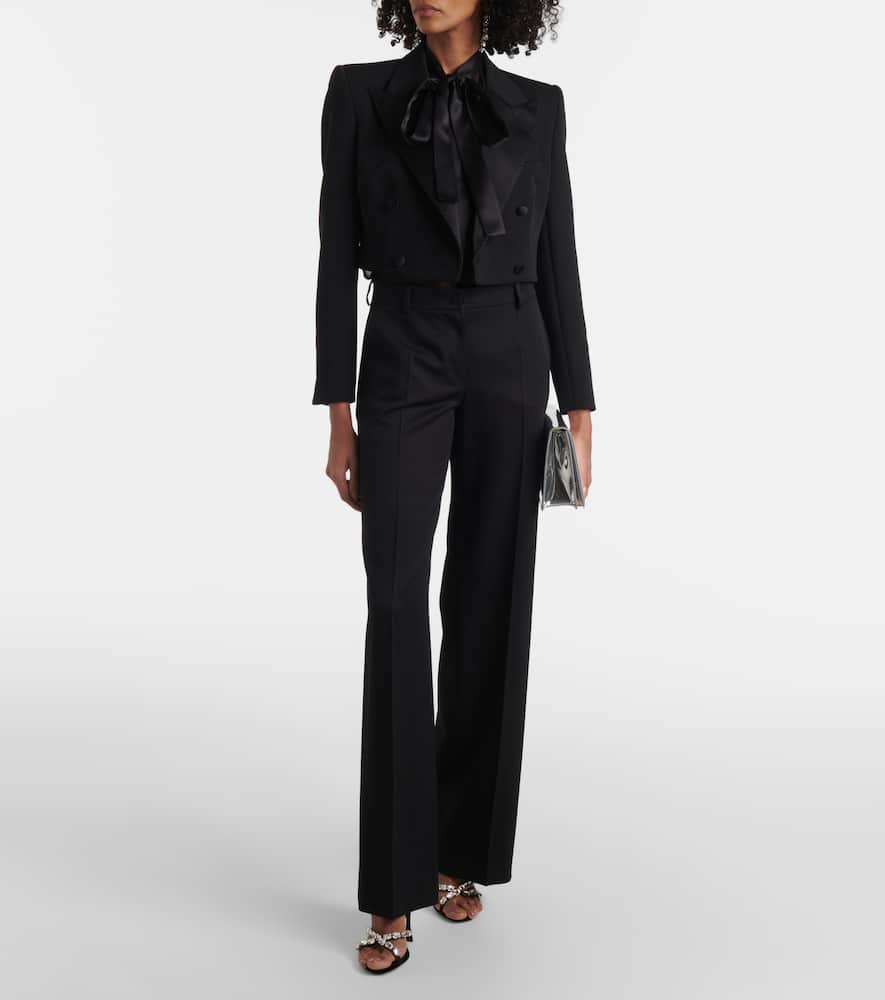 Silk chiffon blouse