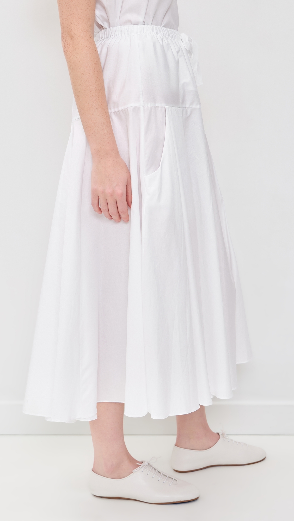 The Italian Summer Skirt White