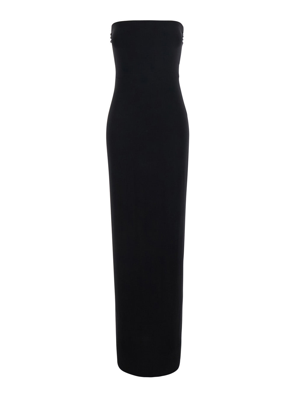Technical Stretch Maxi Dress — Black