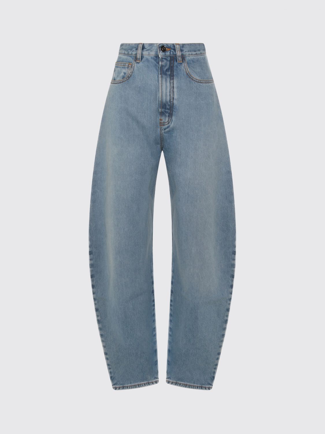 Jeans ALAÏA Woman color Gnawed Blue