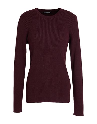 Woman Sweater Burgundy Size 12 Cotton, Viscose