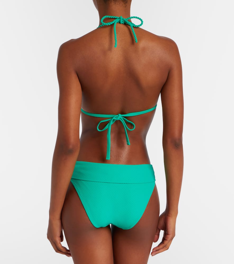Embellished bikini top