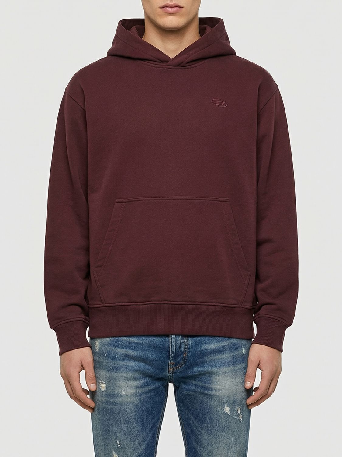 Sweatshirt Men color Brown