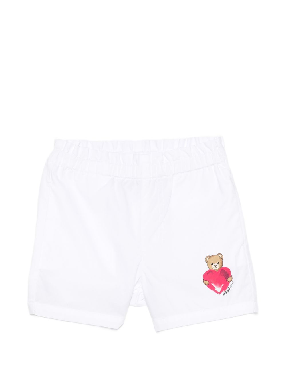 Mini Teddy Bear Print Elasticated Waistband