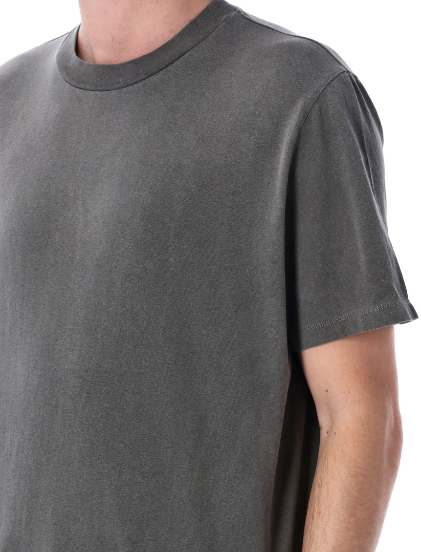 Box T-shirt Boxy fit grey cotton t-shirt - Box T-Shirt