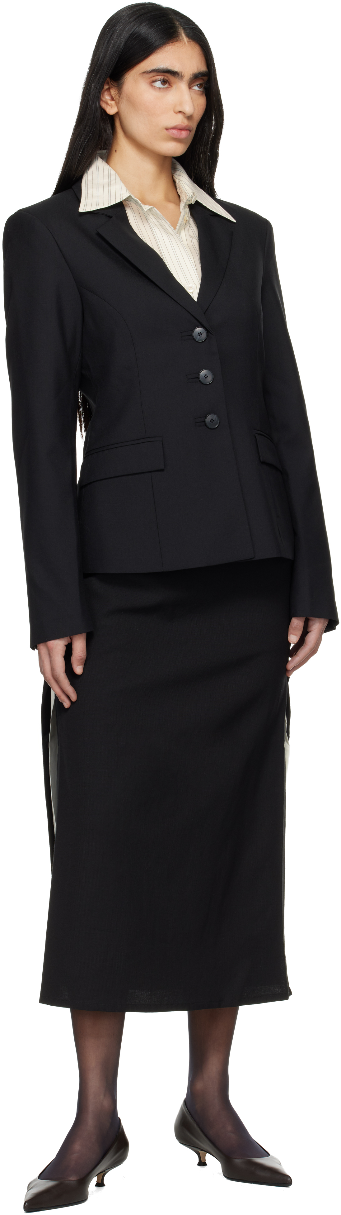 Black Index Blazer