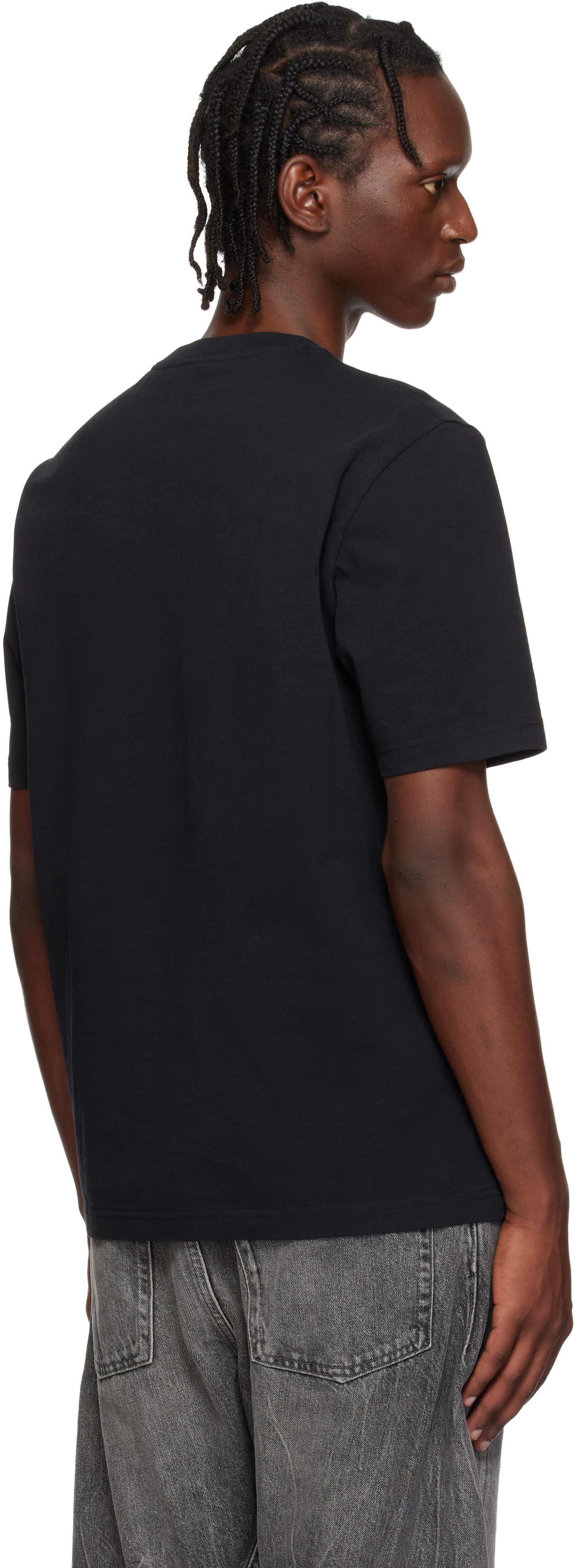 Black 'Paris' Comfort T-shirt
