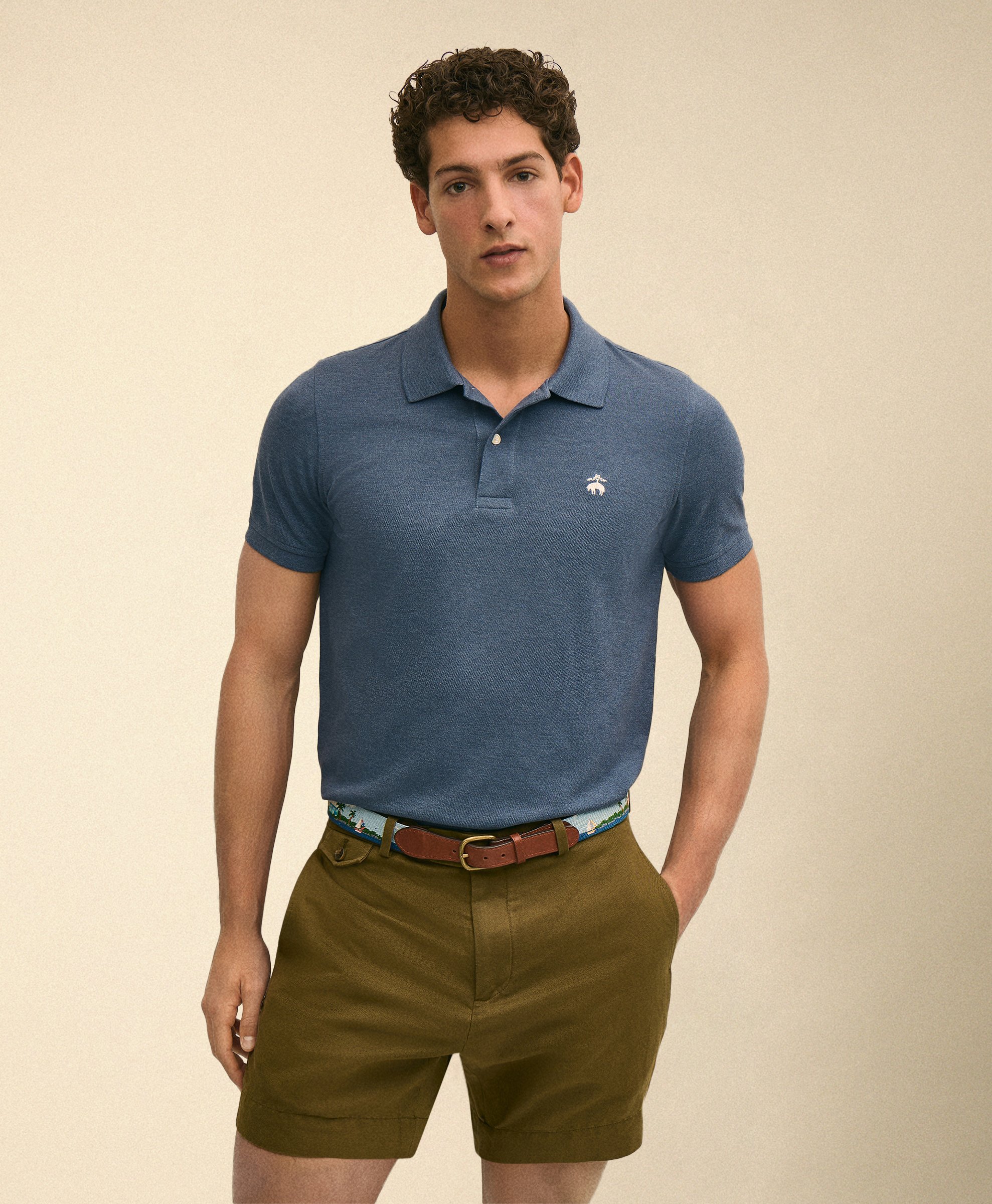 Golden Fleece Washed Supima Cotton Polo