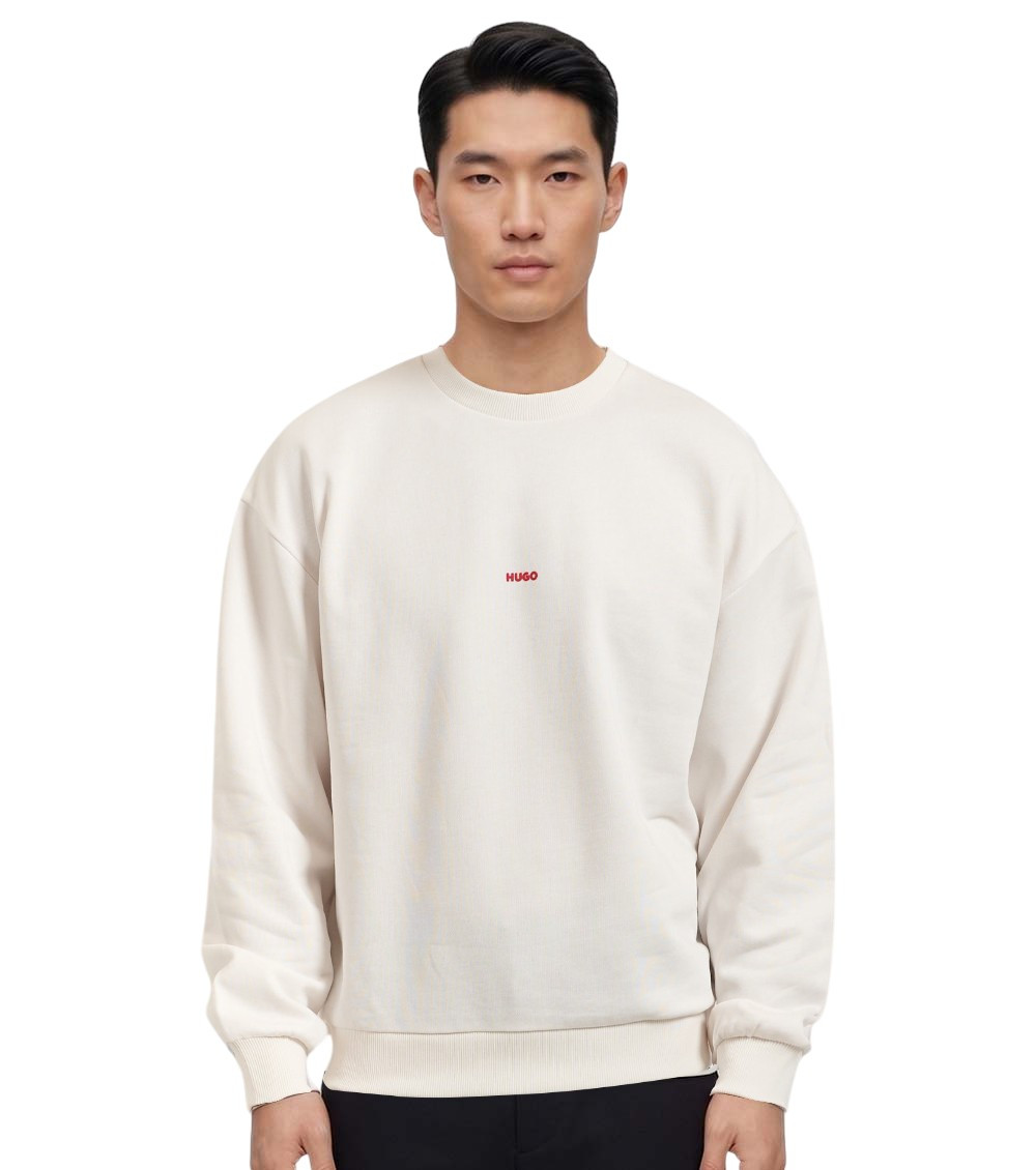 White Crew Neck Sweatshirt