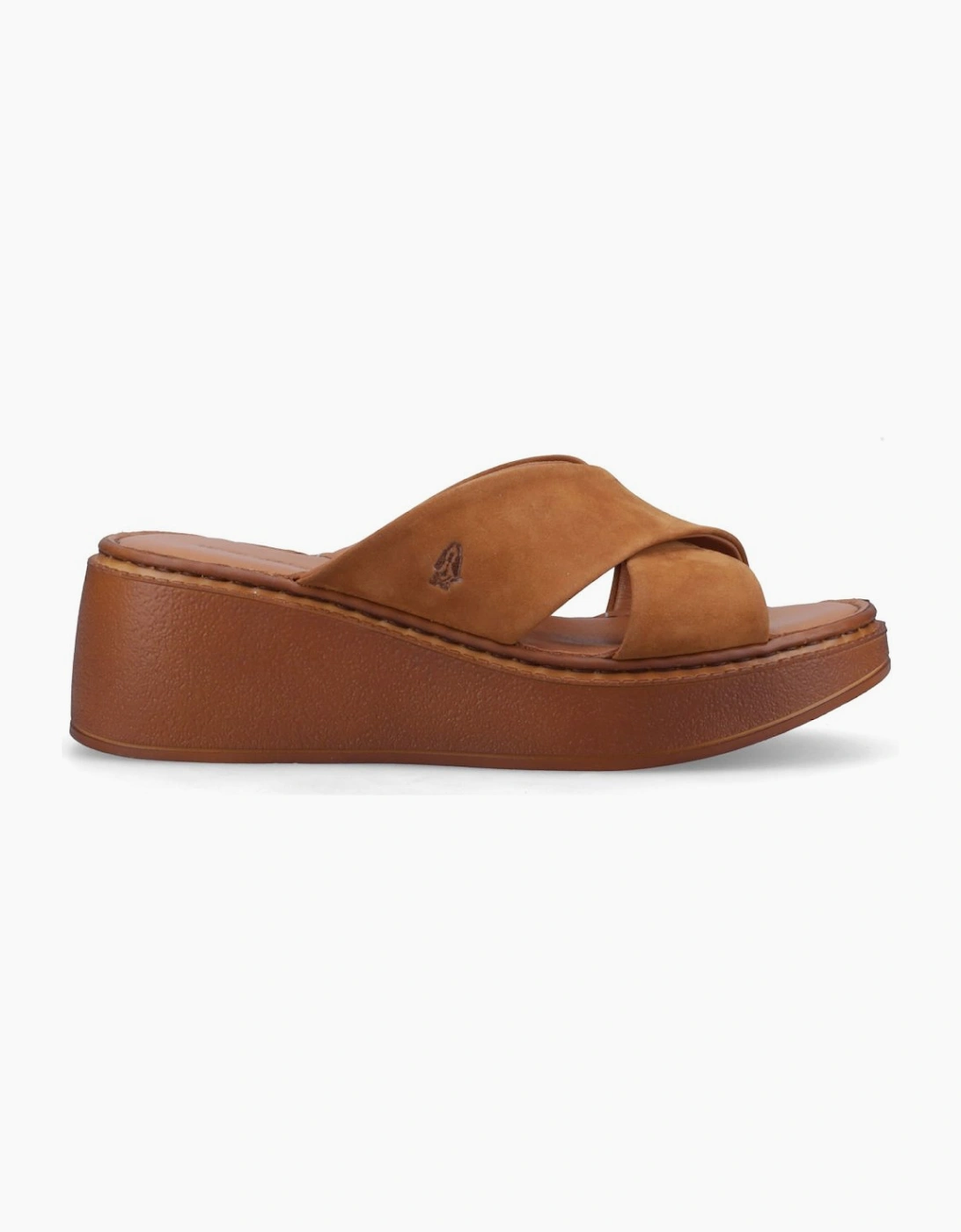 Hush Puppies Women's Bobbi Womens Wedge Sandals - Brown