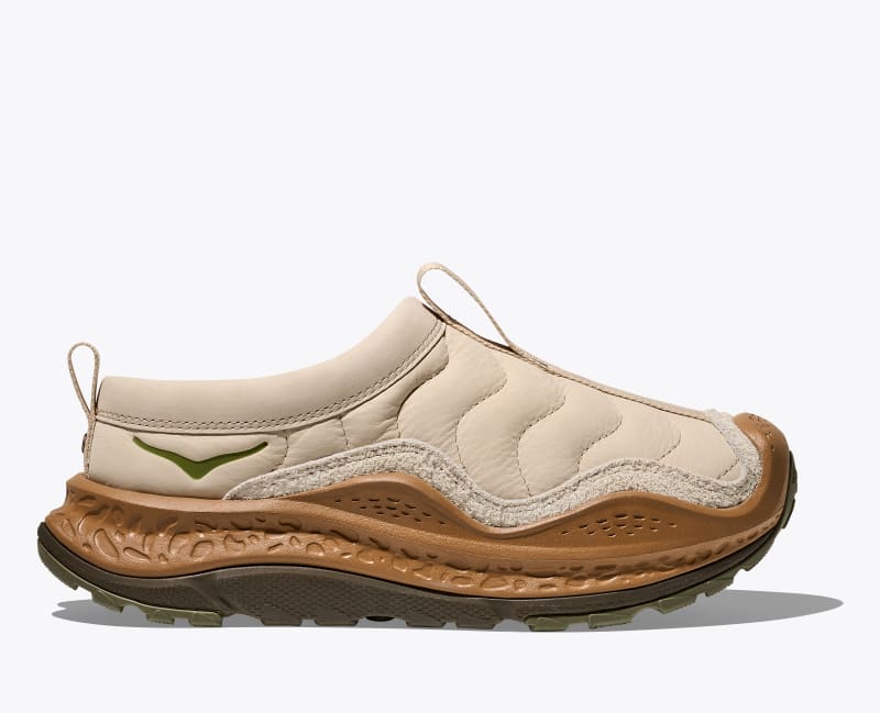HOKA Elite Terrain System Ora Primo Shoes in Oatmeal/Bark