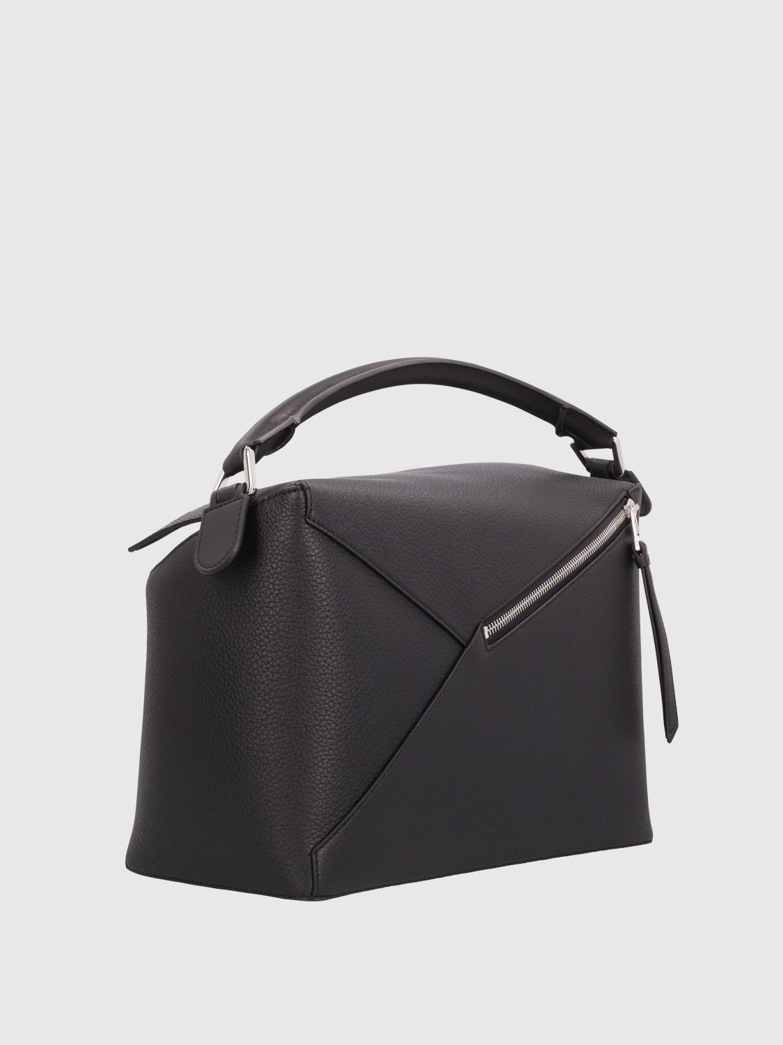Large Puzzle tote bag - Brown