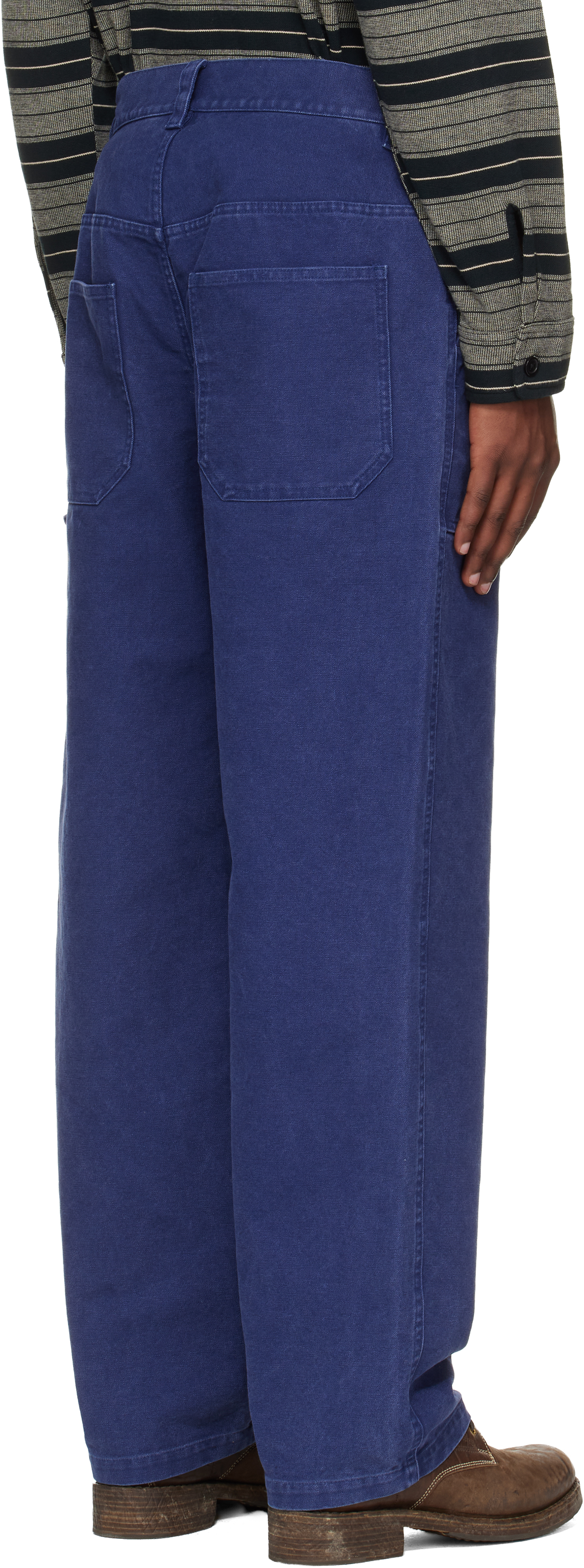 Blue Albo Trousers