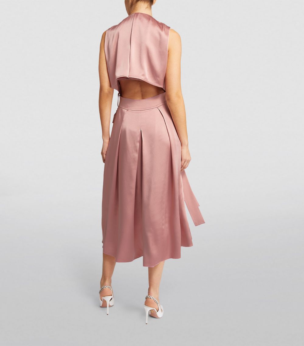 Trench Midi Dress