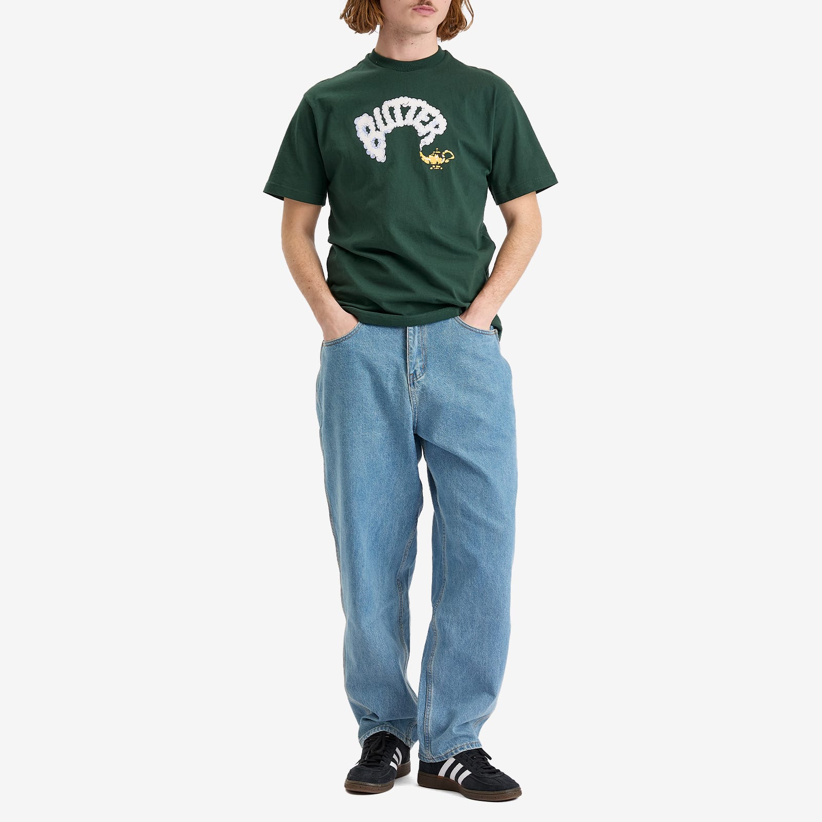 Butter Goods Men's Santosuosso Denim Jeans in Washed Indigo