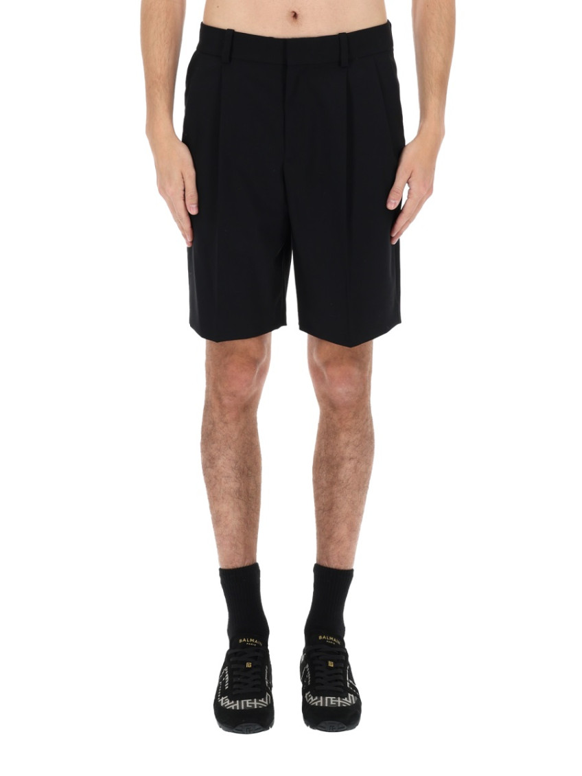 Wool Tailored Shorts