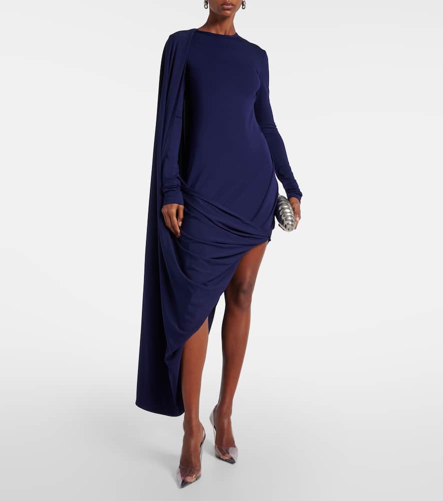 Ariete 1234 draped jersey maxi dress